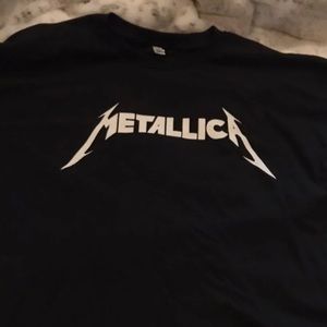 Metallica Black Graphic print